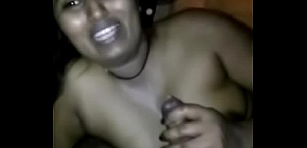  Swathi naidu handjob and blowjob on bed